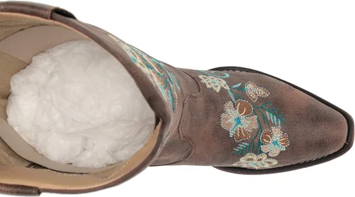 Miniatura 5 de ROPER Riley - Botas de moda florales para mujer, Marrón