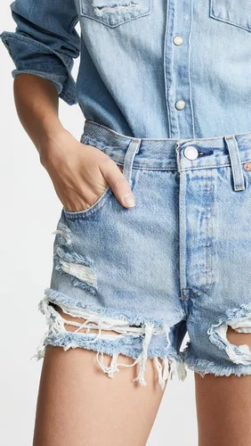 Miniatura 6 de Levis - Pantalones cortos con tiro alto para mujer