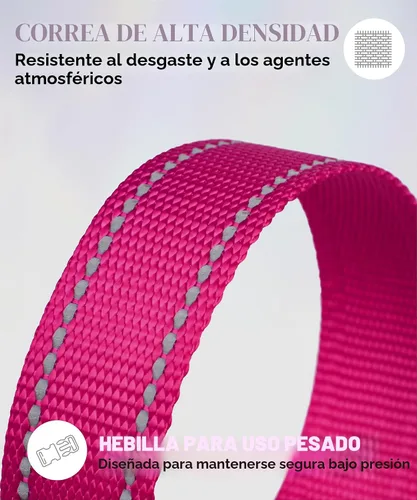 Miniatura 9 de TagME Collares para perros pequeños, collar de nailon reflectante para mascotas con hebilla de liberación rápida, collar para perros pequeños