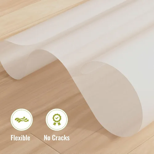 Miniatura 2 de Tapete para silla de oficina para suelo de madera dura y azulejos, 36 x 48 pulgadas, antideslizante, protector de piso resistente, fácil