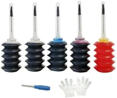 Vivid Colors Kit de recarga de tinta de tinte premium extra negro para Canon 275 y 276 PG-275XL CL-276XL PG-275 CL-276 275XL 276XL 275 276 Kit de