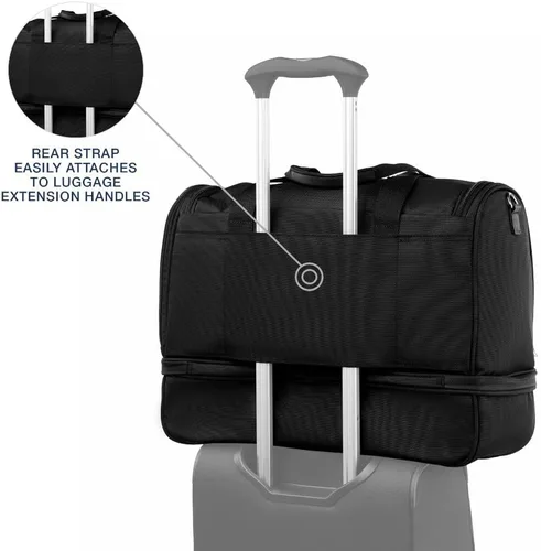 Miniatura 21 de Travelpro Maxlite 5 - Bolsa de viaje ligera para viajes nocturnos, con compartimento inferior caído, bolsa de viaje