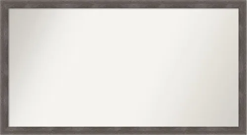 Miniatura 146 de Amanti Art Espejo personalizado, espejo de baño gris plomo a rayas, espejo de pared o espejo de tocador de baño sobre el fregadero