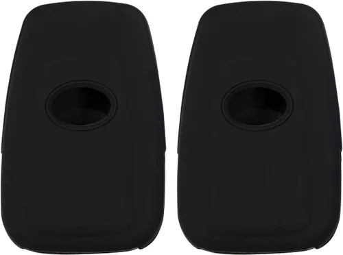 Miniatura 6 de Funda para llavero para Toyota Corolla Hatchback RAV4 XLE Prius de 3 botones 2019-2022, negro y negro Negro Negro