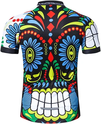 Miniatura 4 de Weimostar - Maillot de ciclismo para hombre, manga corta, con bolsillos, transpirable