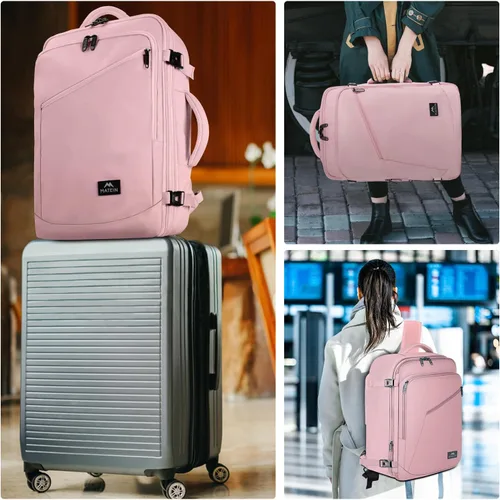 Miniatura 139 de MATEIN - Mochila de viaje extragrande de 10.56 galones, mochila de viaje ampliable apta para aerolíneas, para viajeros de fin de semana, hombres