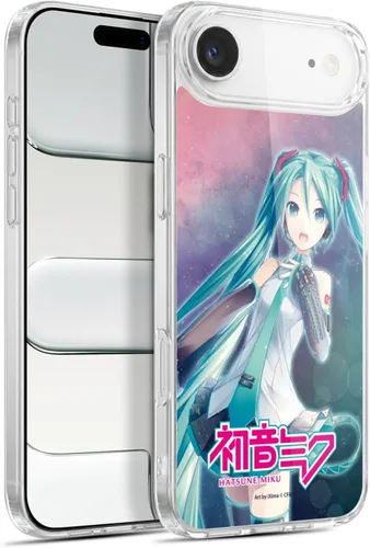 Miniatura 82 de Head Case Designs Licencia Oficial Hatsune Miku Gráficos Lindos Carcasa de Gel [Protección de Grado Militar] Compatible con Apple iPhone 7