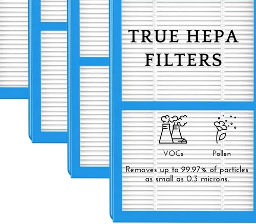 Miniatura 6 de Nispira Filtro de repuesto AER1 para purificador de aire Holmes HAPF30AT HAP242-NUC Total Air True HEPA 1 paquete, 1.2 x 10 x 4.6 pulgadas