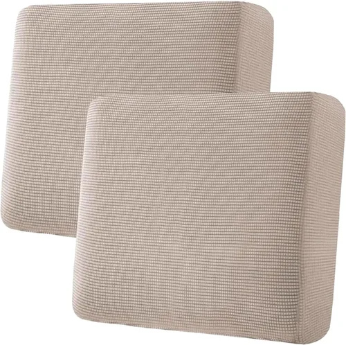 Miniatura 181 de H.VERSAILTEX Fundas Súper Elásticas para Asiento Individual, Fundas de Sofá, Fundas de Cojines, Juegos de Fundas, Tela Gruesa de Sarga con Textura