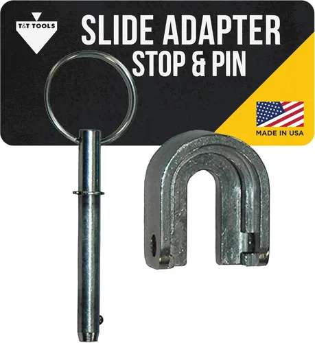 Miniatura 6 de T&T Tools - Adaptador deslizante de sonda potente resistente, adaptador de martillo deslizante de 6 pulgadas para varillas de sondeo, sonda de suelo