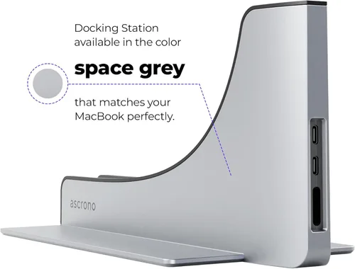 Miniatura 7 de Base para Apple MacBook Air de 13" - Estación de acoplamiento - Conecta pantallas duales con dos puertos Thunderbolt 4 USB-C - Hub de estación