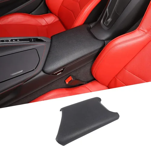 Miniatura 11 de Funda de panel para caja de reposabrazos compatible con Chevrolet Corvette C8 2020-2025, bandeja de almacenamiento con protección para reposabrazos