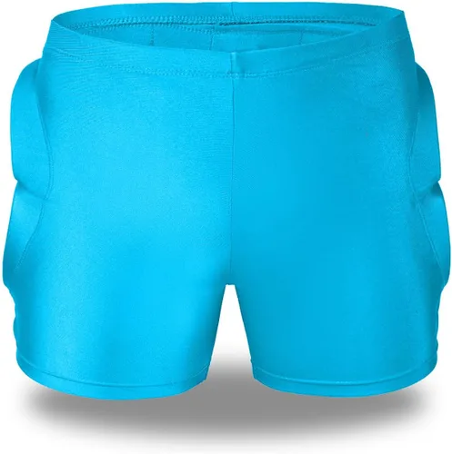 Miniatura 7 de Reomoto Almohadillas de protección de cadera para niños, pantalones cortos de esquí, patinaje, snowboard, almohadillas de protección de cadera