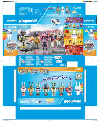 Miniatura 8 de Playmobil Mis figuras: Stunt Show