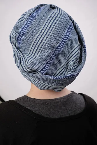 Miniatura 4 de Cubierta de cabeza judía para mujer Tichel Slouchy Beanie Boina Snood Headcover