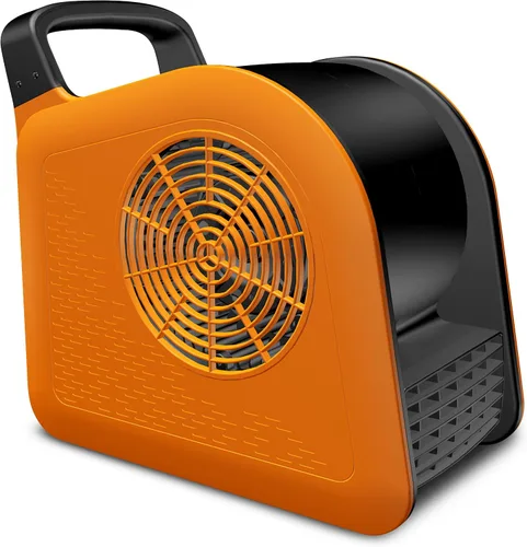 Miniatura 9 de Ventilador portátil para el hogar: ventiladores de piso de alta velocidad para refrigeración y secado, motor de aire con rotación de 185°