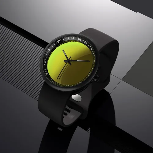 Miniatura 2 de HEYSEN Japanese Quartz Movement Watches for Women-Unisex Fashion Gifts Couples Watches-Avant-Garde INS Style Ultra-Thin Simple and Cool Waterproof