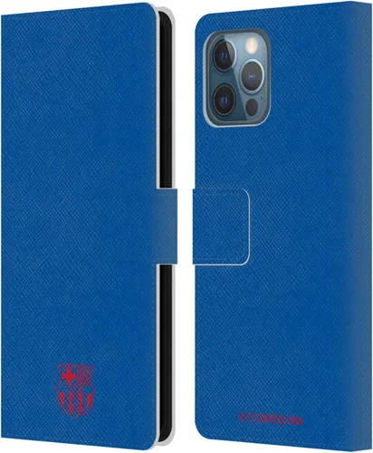 Miniatura 93 de Head Case Designs Funda de piel con licencia oficial del FC Barcelona Barca Crest Patterns, tipo cartera, compatible con Apple iPhone 11