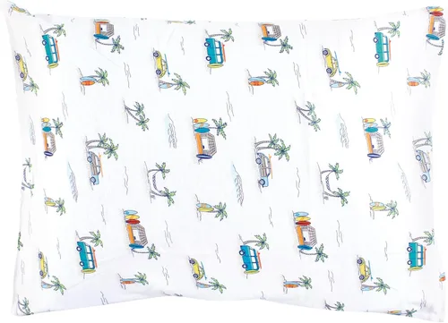 Miniatura 27 de Hudson Baby Funda de almohada unisex de algodón para bebés y niños pequeños, animales del bosque, talla única Forest Animals