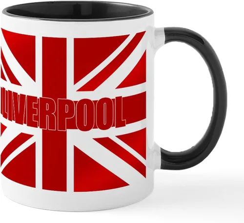 Miniatura 31 de CafePress Born American, British By Hea Taza de café de cerámica de 11 oz (11.0 fl oz)