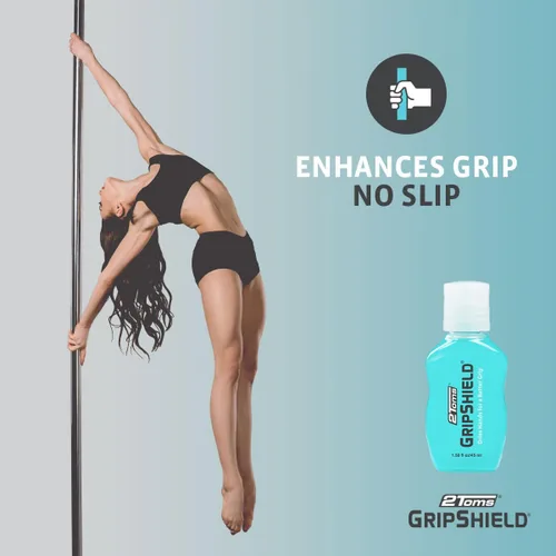 Miniatura 9 de 2Toms GripShield, Non-Sticky Grip Enhancer, Dry Grip Solution for Sweaty Hands, Tennis, Pickleball, Golf, Pole Dancing, and Gaming
