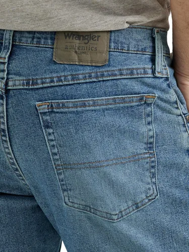 Miniatura 5 de Wrangler Authentics - Jeans clásicos de ajuste regular con 5 bolsillos Flex para hombre