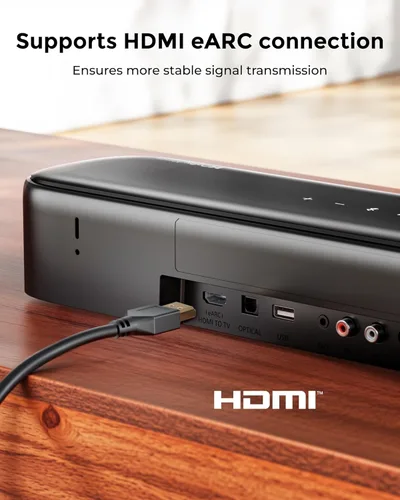 Miniatura 11 de ULTIMEA Barra de sonido de 7.1 canales con Dolby Atmos, sistema de sonido envolvente para TV con 4 altavoces envolventes, barra de sonido para Smart