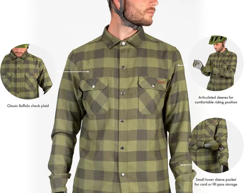 Miniatura 3 de Endura Camisa de ciclismo de franela Hummvee para hombre