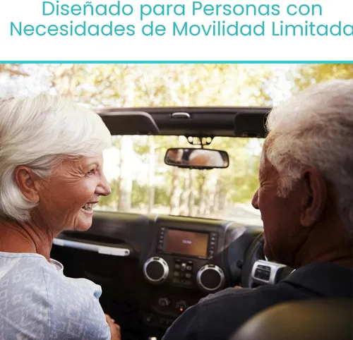 Miniatura 9 de Vive Asistencia de mango de coche para ancianos – Pestillo a prueba de arañazos – Ayuda de soporte de barra de agarre automático – Consejo