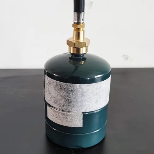 Miniatura 6 de MENSI Adaptador de repuesto de botella de gas propano de 1 libra con accesorios de pistola de rosca NPT hembra de 1/4 pulgadas