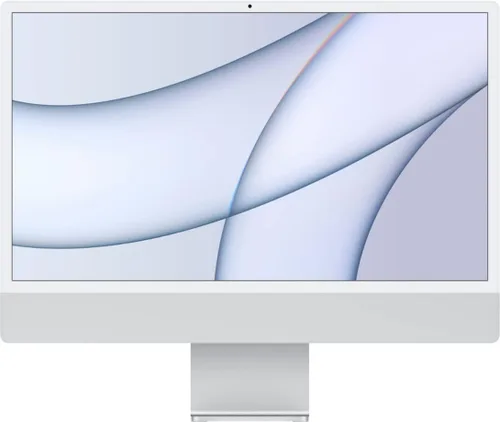 Miniatura 8 de Apple iMac 2021 con chip Apple M1 con CPU de 8 núcleos, 24 pulgadas, 16 GB de RAM, almacenamiento SSD de 256 GB, plata (renovado)