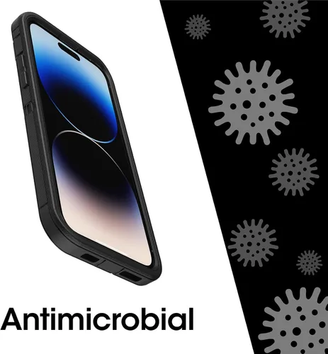 Miniatura 8 de Funda OtterBox Defender Series Edición Sin Pantalla para iPhone 14 Pro Max (Solamente) - Clip de Funda Incluido - Protección de Defensa Microbiana