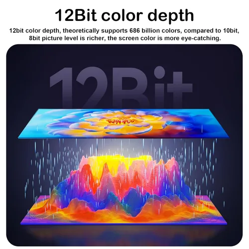 Miniatura 7 de Cable USB C a DisplayPort 1.4 bidireccional de 3.3 pies, 8K a 60 Hz 4K a 240 Hz tipo C a DP (compatible con Thunderbolt 4/3), nailon trenzado