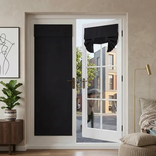 Miniatura 17 de RYB HOME 2 Paneles Cubierta de Ventana de Puerta de Aula, Persianas Opacas para Ventanas y Puertas de Aula Cubierta Persianas de Confinamiento
