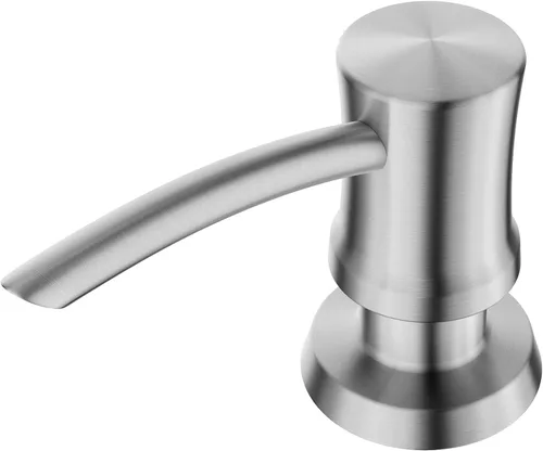 Dispensador de jabón y loción de cocina Kraus en acero inoxidable libre de manchas, KSD-54SFS Acero inoxidable sin manchas.