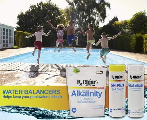 Miniatura 3 de Rx Clear Kit de limpieza de piscina con apertura química de resorte de lujo, para piscinas de hasta 7,500 galones, incluye amortiguador