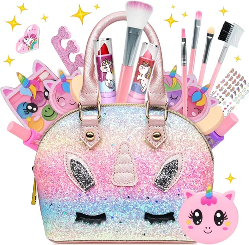 Juegos de maquillaje para niñas - Juegos de maquillaje para niñas de 5 a 8 años, Maquillaje para niñas, Kit de maquillaje de juego, los mejores