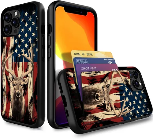 Miniatura 50 de Funda para iPhone Air, funda tipo cartera con ranura para tarjeta oculta, a prueba de golpes, TPU y PC, funda protectora de doble capa para iPhone