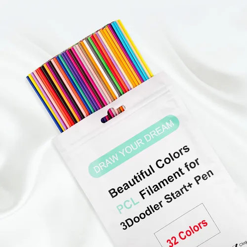 Miniatura 8 de Recargas de bolígrafo 3D Kretrum Glow en la oscuridad para 3Doodler Start+ Bolígrafo 3D 2.5mm PCL Recargas de filamento de 10 colores con brillo