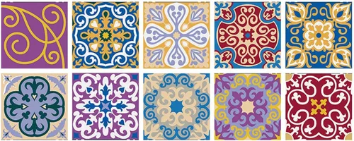 Miniatura 13 de 10 pegatinas decorativas autoadhesivas para azulejos, impermeables, para dormitorio, baño, escalera, decoración del hogar