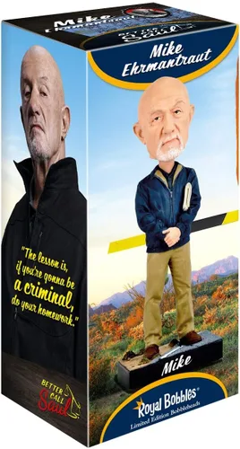 Miniatura 5 de Royal Bobbles Better Call Saul Mike Ehrmantraut - Estatua coleccionable de Bobblehead