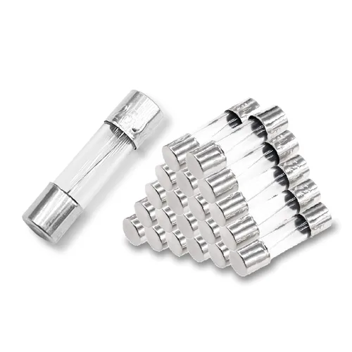 Paquete de 20 fusibles de soplado rápido F1AL250V 0.197x0.787 in Fusible de vidrio 1A 1Amp 250V Fusibles de vidrio 0.2x0.78 pulgadas