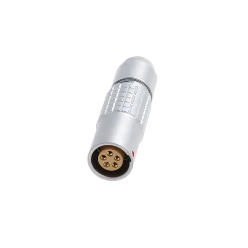 Miniatura 10 de HangTon 0B Huevo 7 Pin Hembra Enchufe Circular Push Pull Metal Conector Panel Montaje Receptáculo