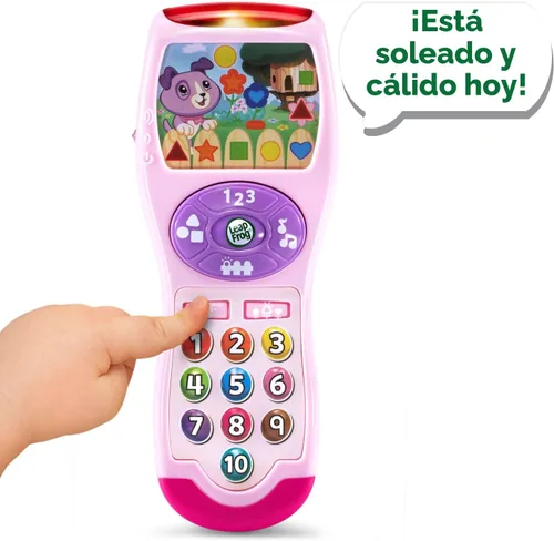 Miniatura 4 de LeapFrog Luces de aprendizaje de Violet con control remoto, rosa