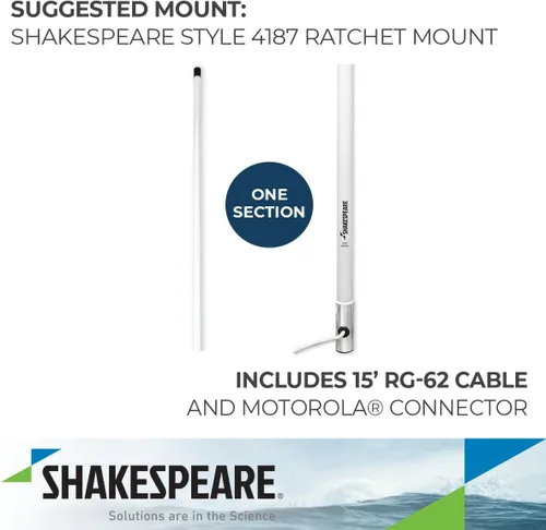 Miniatura 3 de Shakespeare Antena 5120 de 8' AM / FM