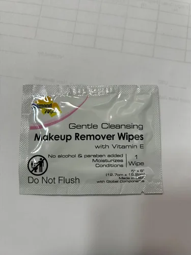 Miniatura 9 de Diamond Wipes Toallitas limpiadoras faciales e impermeables, caja de 50 toallitas, toallitas sin alcohol con vitamina E