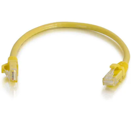 Miniatura 54 de C2G/Cables to Go 27872 Cable de red Ethernet cruzado Cat6 sin blindaje (UTP) sin enganche, amarillo (2,13 metros/7 pies)