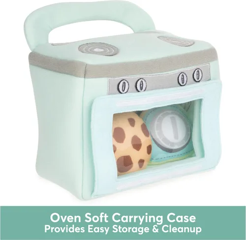 Miniatura 4 de Baby GUND My First Baking - Juego de peluche con sonidos, sonajero, chirridos y arrugas, juguete sensorial de felpa ultrasuave para bebés y recién