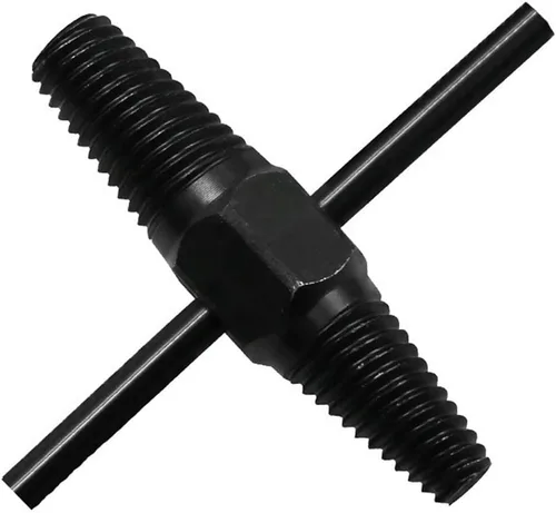 Extractor de tornillo roto de doble cabeza de 1/2 pulgada y 3/4 pulgadas, grifo de válvula de tuberías Perno roto Herramienta de tornillo de tubería