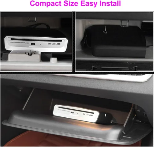 Miniatura 5 de Reproductor de CD universal externo para coche, reproductor de CD USB externo para automóvil Android Navegación-Plug and Play